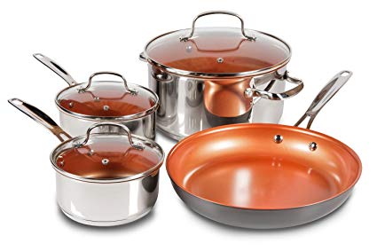 7-Piece Duralon Healthy Ceramic Non-Stick Cookware Set