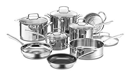 Cuisinart 89-13 13-Piece Professional Stainless Cookware Set