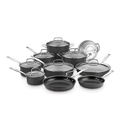 Cuisinart 66-17 Chef's Classic Nonstick Hard-Anodized 17-Piece Cookware Set DISCONTINUED BY MANUFACTURER