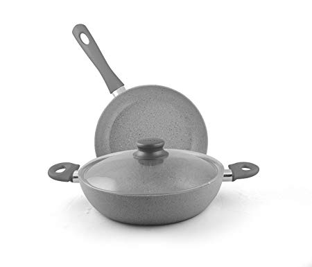 Essenso Neogranite Stone Austin 3pcs Cookware Set (11 Inc+11 Inc)